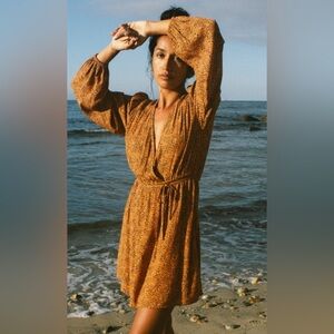 Billabong Spring Romance Wrap Dress Size Small